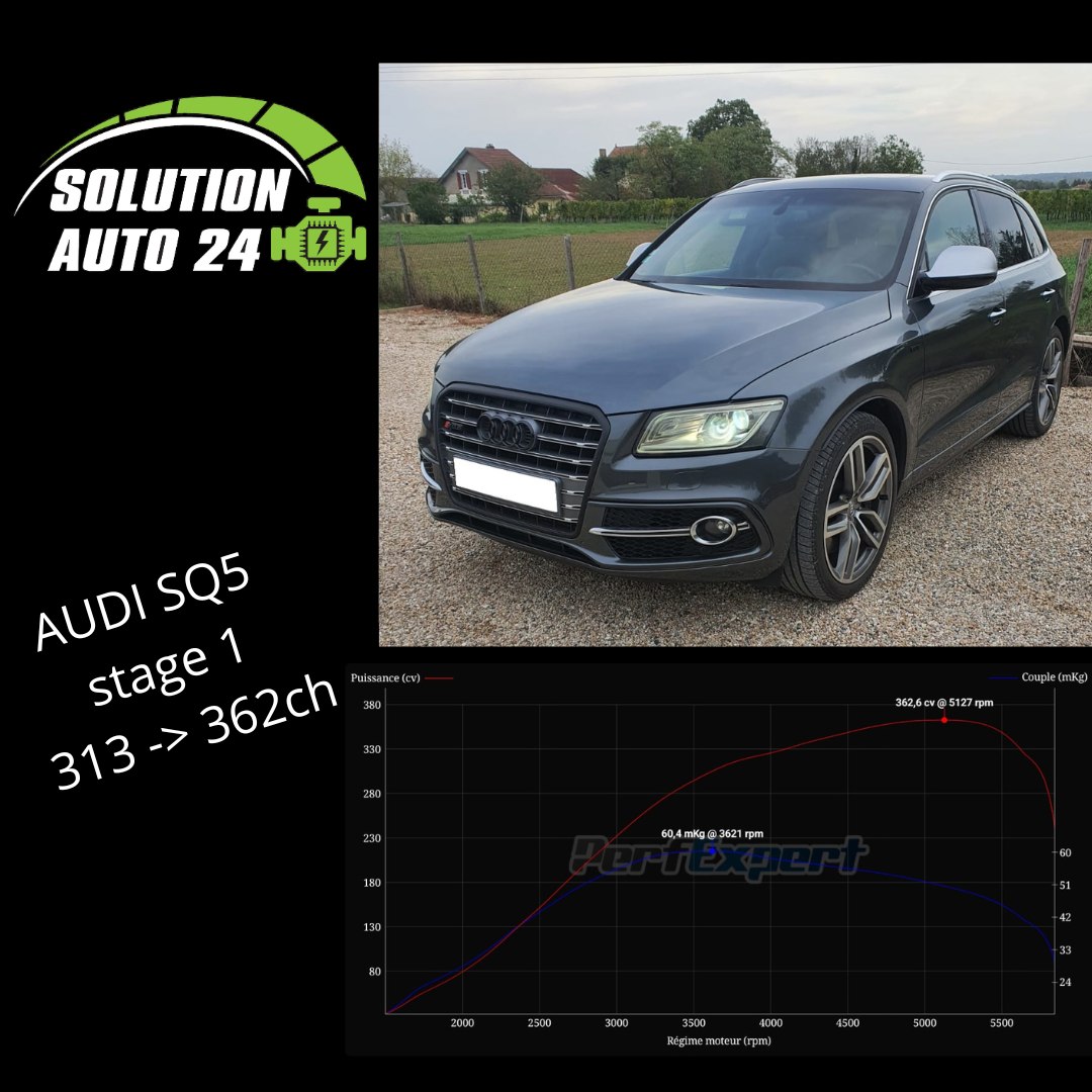 Audi SQ5 Stage 1 – Solution Auto 24